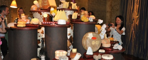 Gorgeous Cheese Display by Dominique Bouchait